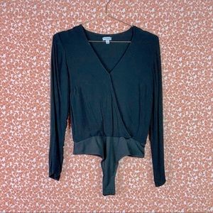 LOVE FIRE Long Sleeve Thong Body Suit